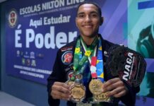 Atleta Hallyson Marcelino representará Manaus e o Brasil em campeonato europeu de Jiu-Jitsu